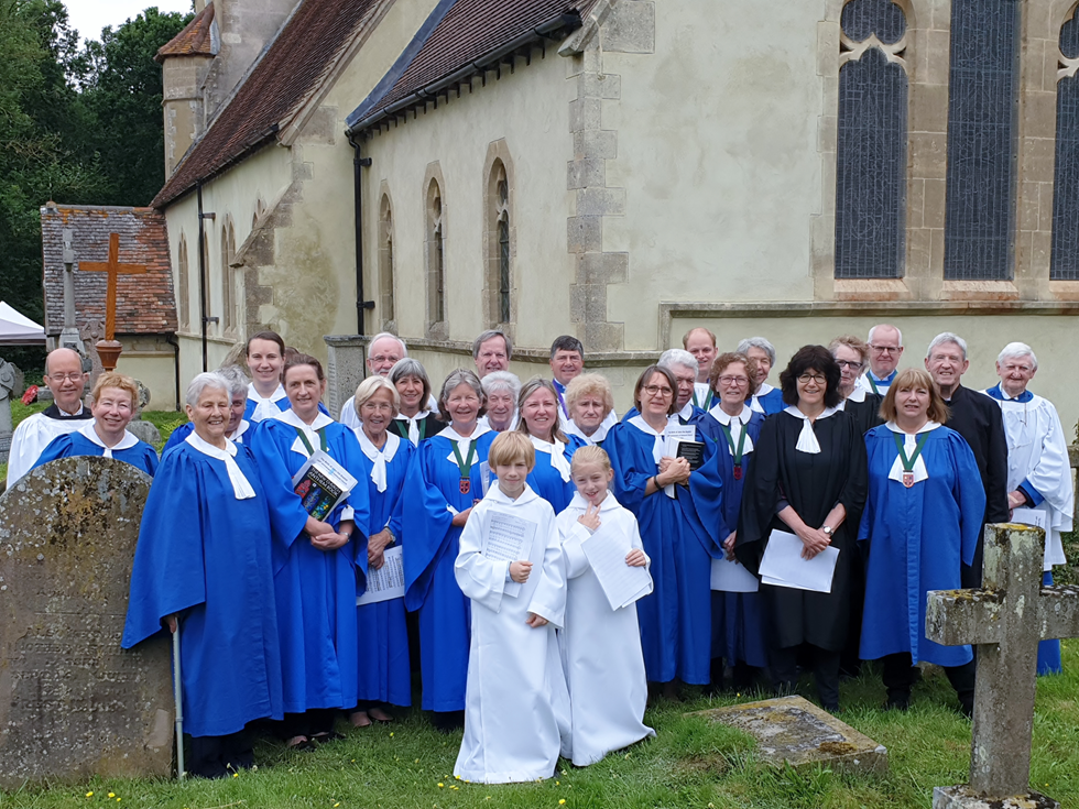 The Windmill United Benefice Choir in 2019